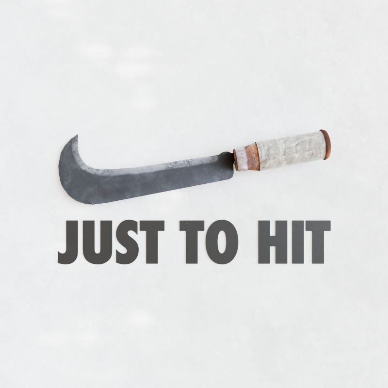 JUST TO HIT - a Sculpture & Installation by ANDREA PAPI